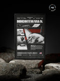Retro F117 Nighthawk Premium Matte Poster - Missileer Posters
