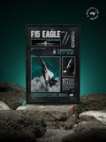F15 Eagle Brutalism Premium Matte Poster - Missileer Posters